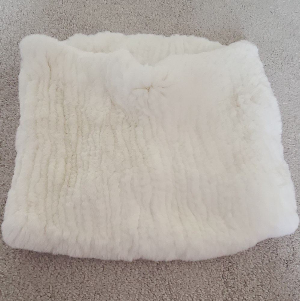 Rabbit Fur Scarf